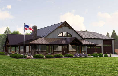 Barn House Plan #5032-00246 Elevation Photo