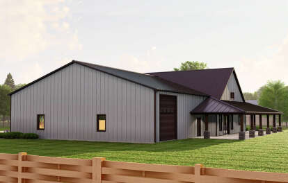 Barn House Plan #5032-00246 Elevation Photo
