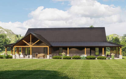 Barn House Plan #5032-00247 Elevation Photo