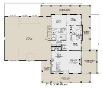 Main Floor  for House Plan #5032-00247