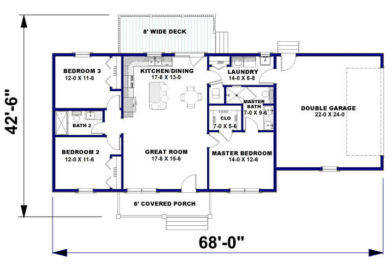 House Plan House Plan #29166 Drawing 1