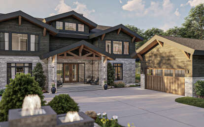 Craftsman House Plan #963-00787 Elevation Photo