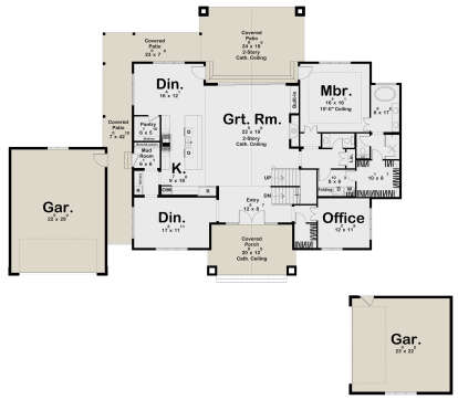 Main Floor  for House Plan #963-00787