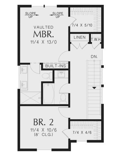 Second Floor for House Plan #2559-00979