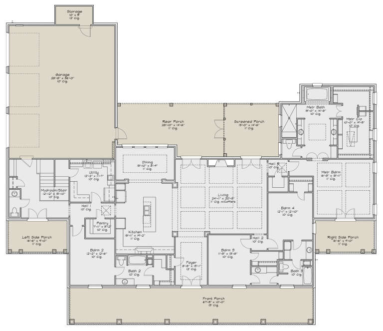 House Plan House Plan #29175 Drawing 1