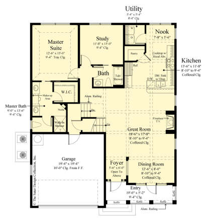Main Floor  for House Plan #8436-00115