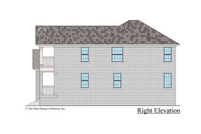 Southern House Plan #8436-00117 Elevation Photo