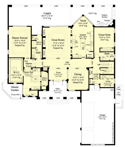 Main Floor  for House Plan #8436-00118
