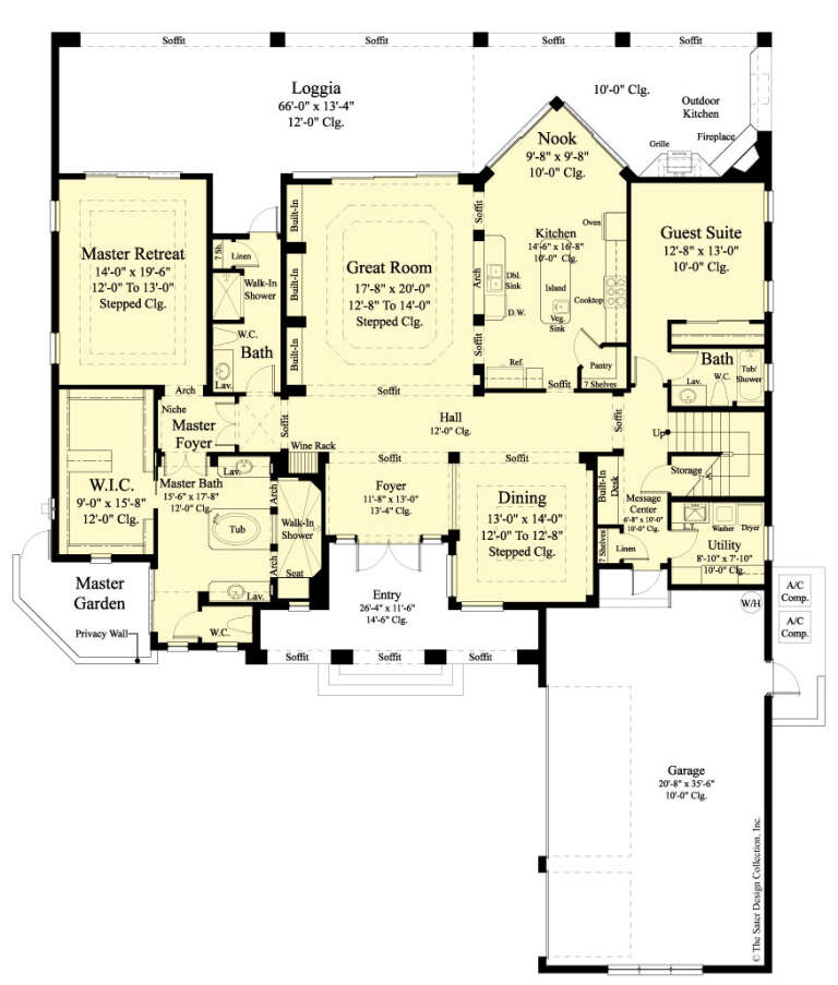 House Plan House Plan #29182 Drawing 1