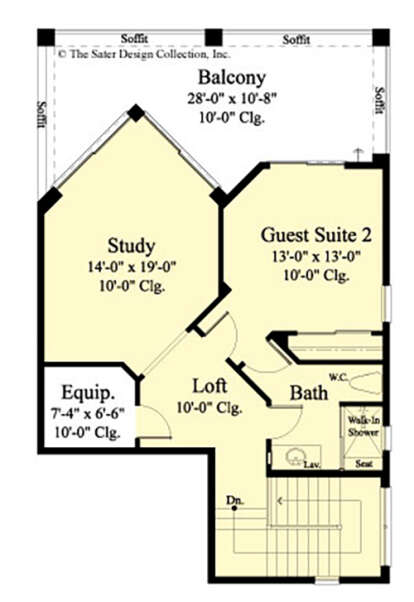 Second Floor for House Plan #8436-00118