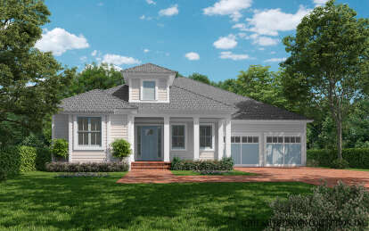 Craftsman House Plan #8436-00120 Elevation Photo