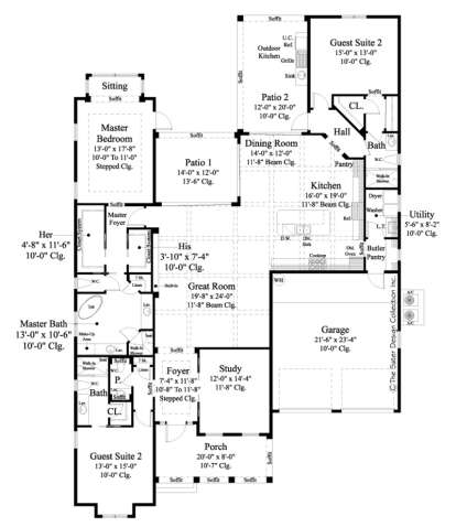 Main Floor  for House Plan #8436-00120