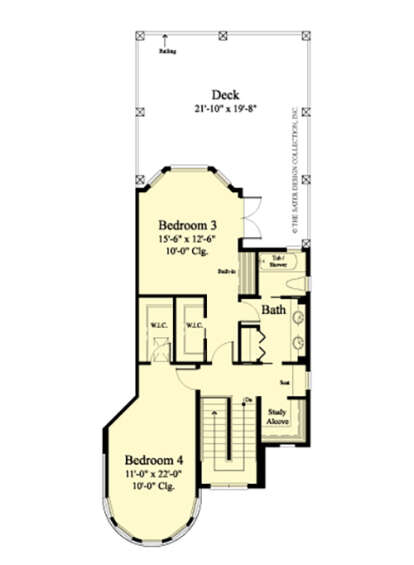 Second Floor for House Plan #8436-00121