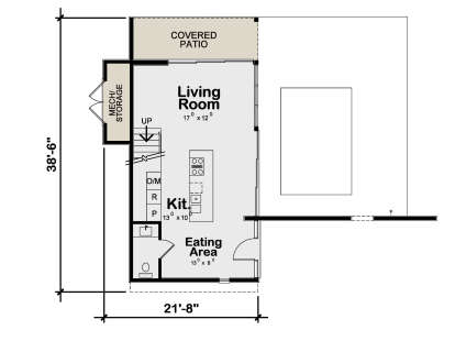 Main Floor  for House Plan #402-01799