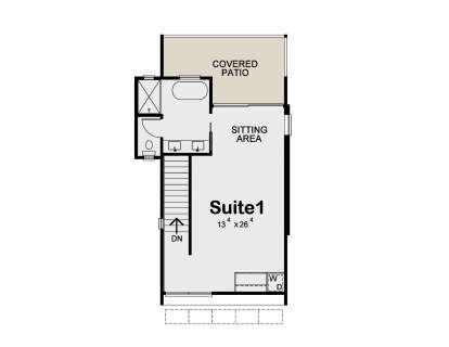 Second Floor for House Plan #402-01799