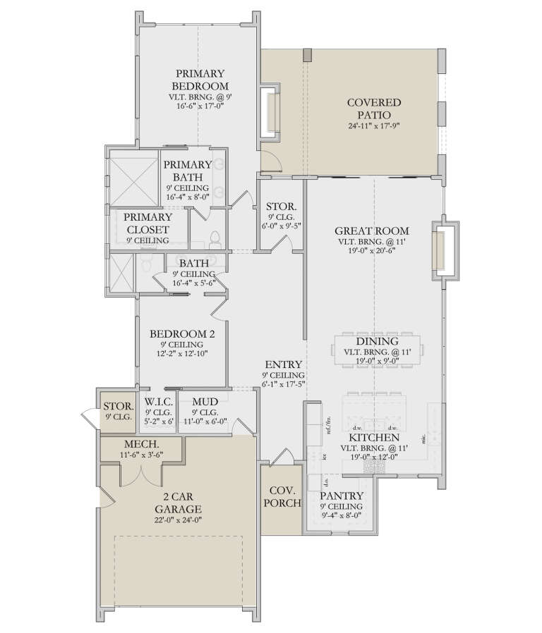 House Plan House Plan #29187 Drawing 1