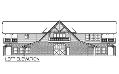 Barn House Plan #5445-00507 Elevation Photo