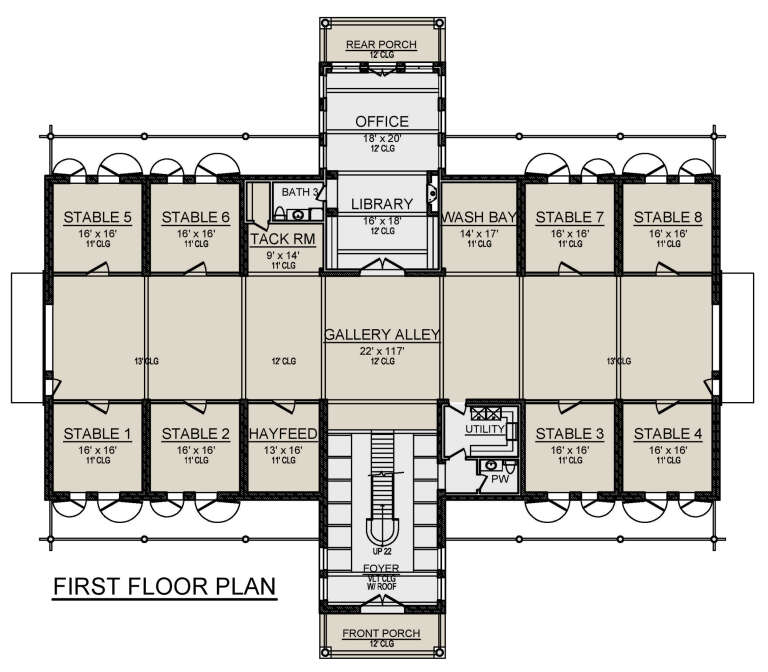 House Plan House Plan #29188 Drawing 1