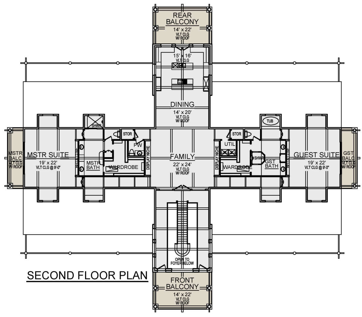 Main Floor for House Plan #5445-00507