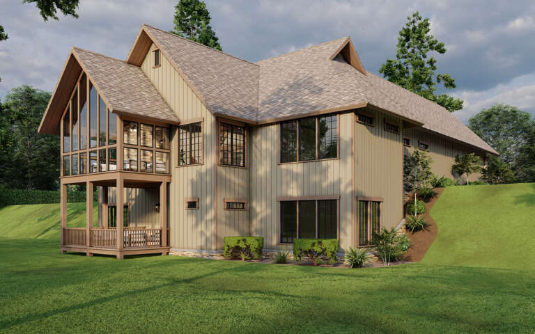 Craftsman House Plan #110-01109 Elevation Photo
