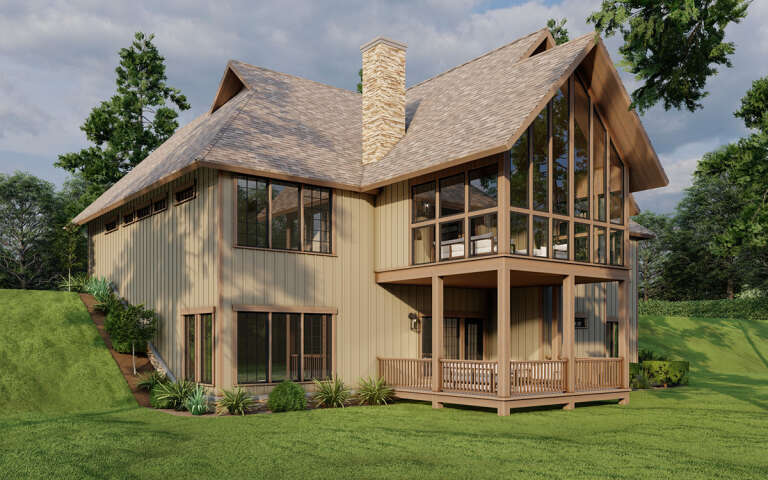 Craftsman House Plan #110-01109 Elevation Photo
