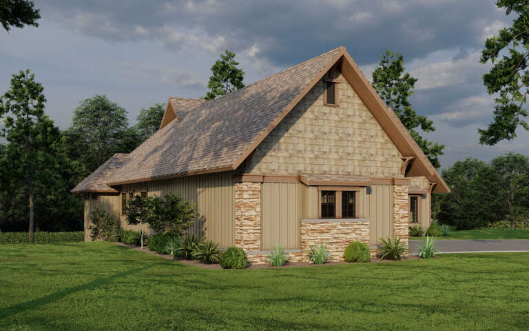 Craftsman House Plan #110-01109 Elevation Photo