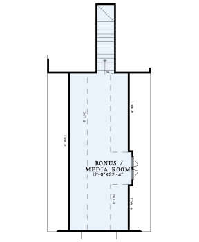 Bonus Room for House Plan #110-01109