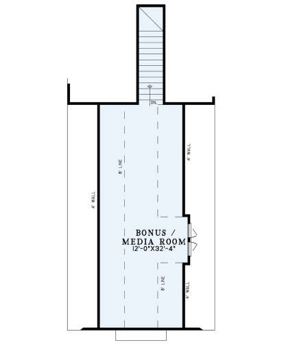 Bonus Room for House Plan #110-01109