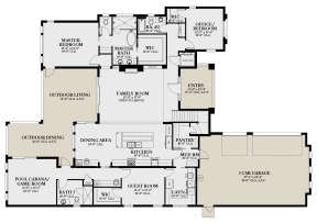 Main Floor  for House Plan #3978-00272