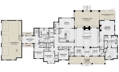 Main Floor  for House Plan #3978-00274