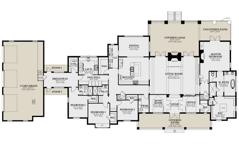 House Plan House Plan #29192 Drawing 1