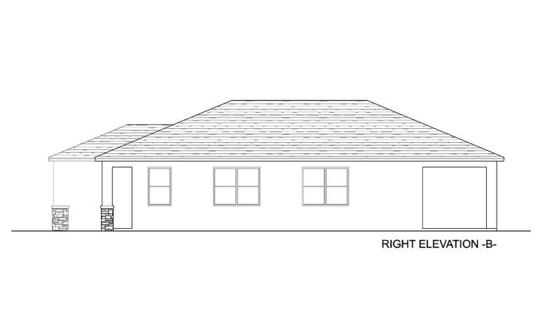 Traditional House Plan #3978-00278 Elevation Photo