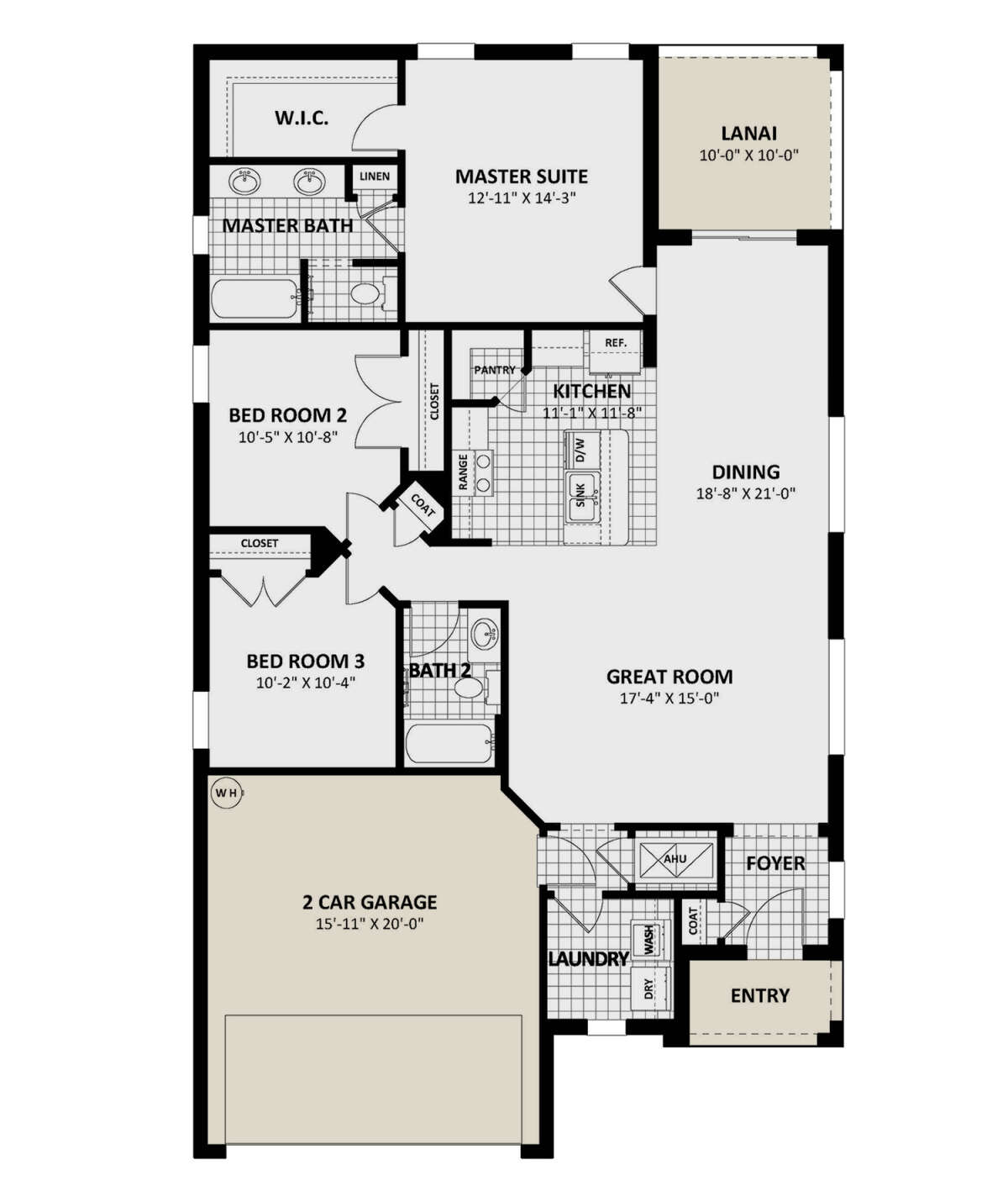 Main Floor  for House Plan #3978-00278