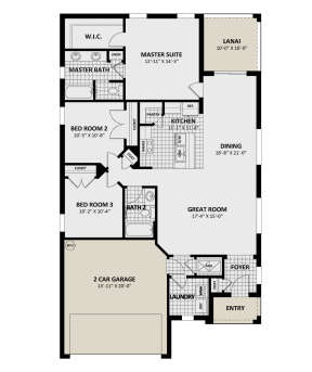 Main Floor  for House Plan #3978-00278