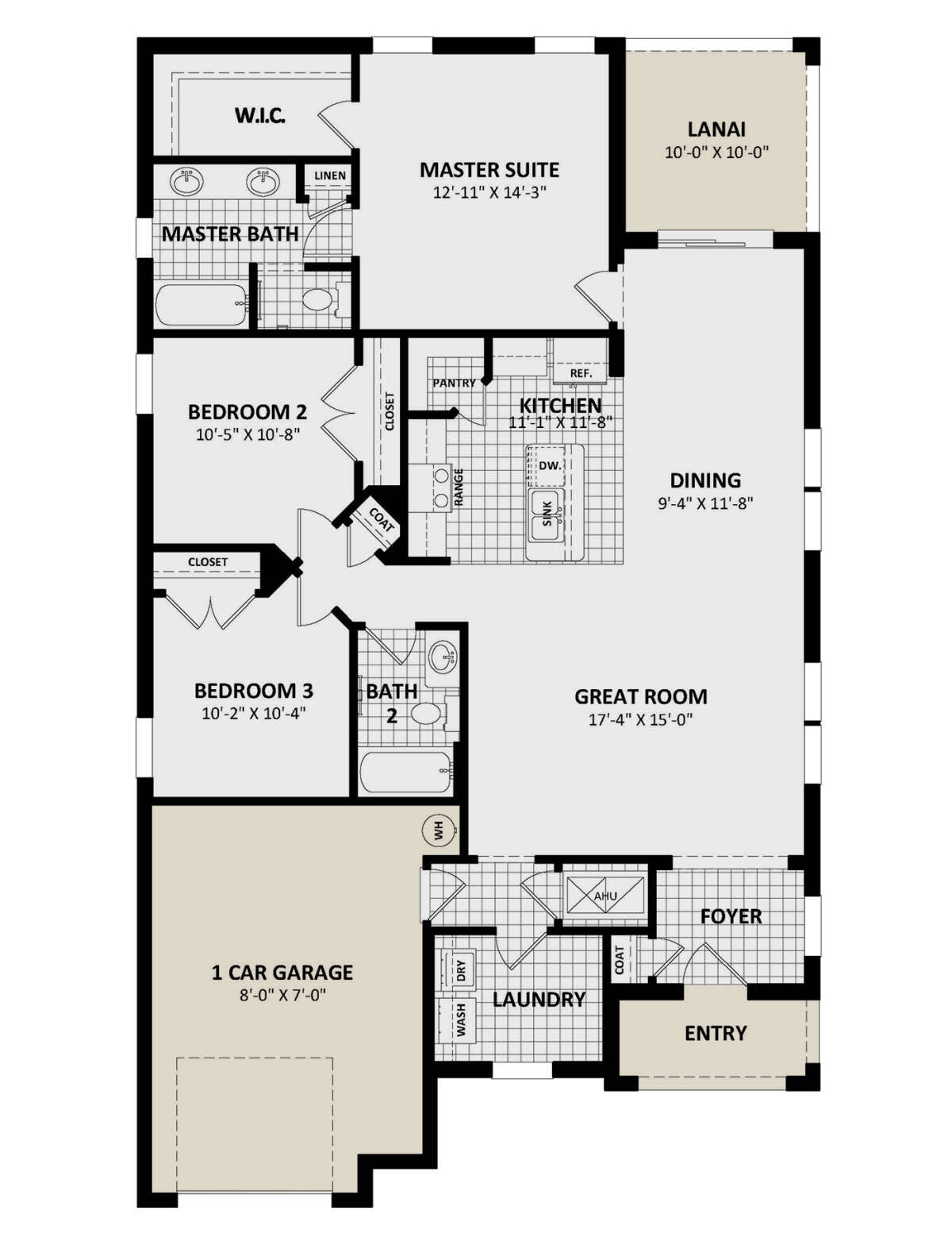 Main Floor  for House Plan #3978-00280