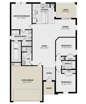 Main Floor  for House Plan #3978-00281