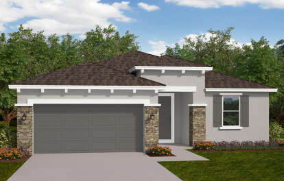 House Plan House Plan #29200 Angled Front Elevation