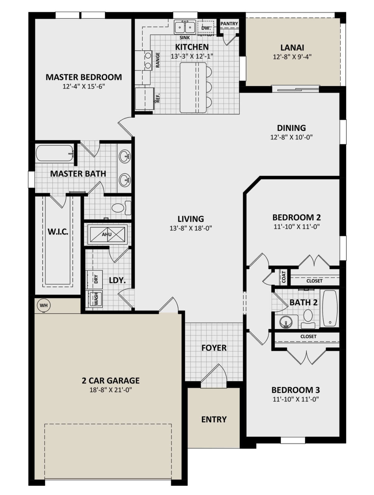 Main Floor  for House Plan #3978-00282