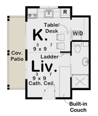 Main Floor  for House Plan #963-00788