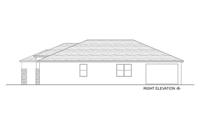 Traditional House Plan #3978-00286 Elevation Photo