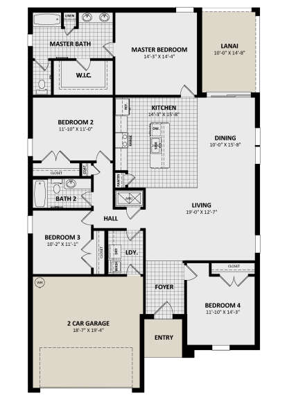 House Plan House Plan #29205 Drawing 1