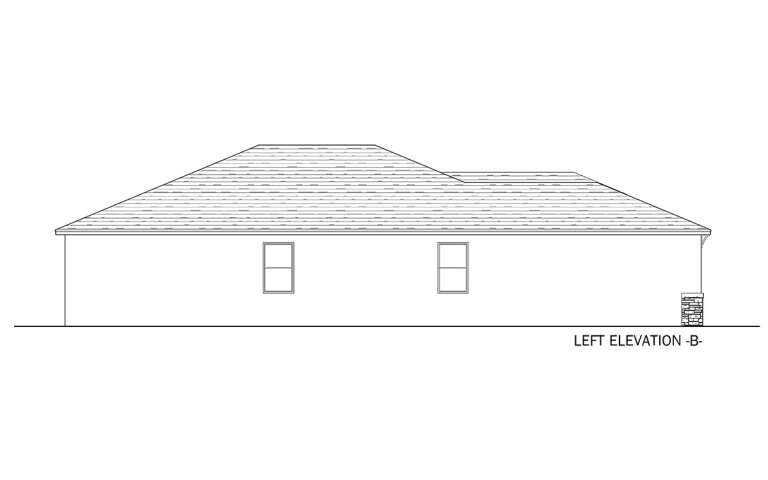 Traditional House Plan #3978-00288 Elevation Photo