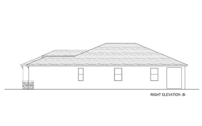 Traditional House Plan #3978-00288 Elevation Photo