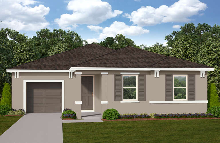 Traditional House Plan #3978-00289 Elevation Photo
