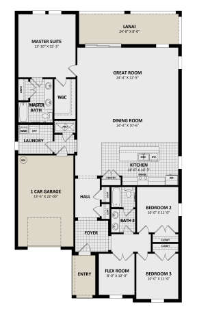Main Floor  for House Plan #3978-00289