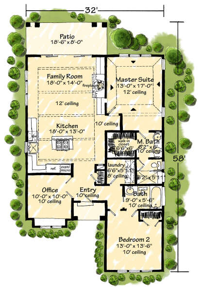 Main Floor  for House Plan #1907-00064