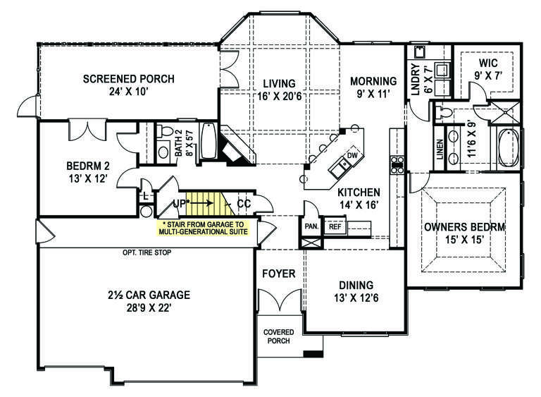 House Plan House Plan #29212 Drawing 1
