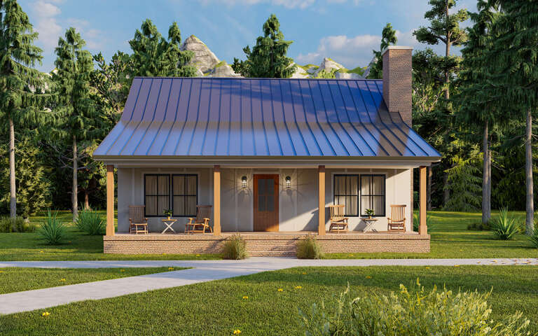 House Plan House Plan #29213 Front Elevation 