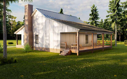 Country House Plan #7568-00001 Elevation Photo