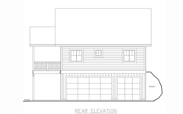 Mountain House Plan #039-00728 Elevation Photo
